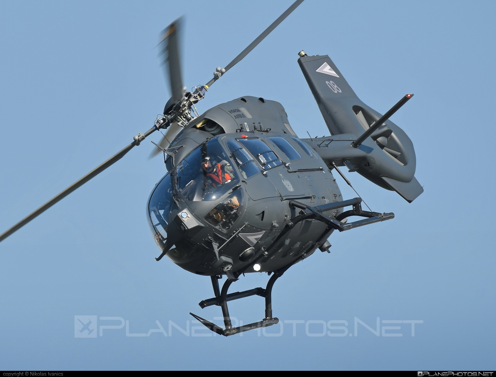 Airbus Helicopters H145M - 08 operated by Magyar Légierő (Hungarian Air Force) #airbusH145 #airbusH145m #airbusHelicoptersH145 #airbusHelicoptersH145m #airbushelicopters #h145 #h145m #hungarianairforce #magyarlegiero