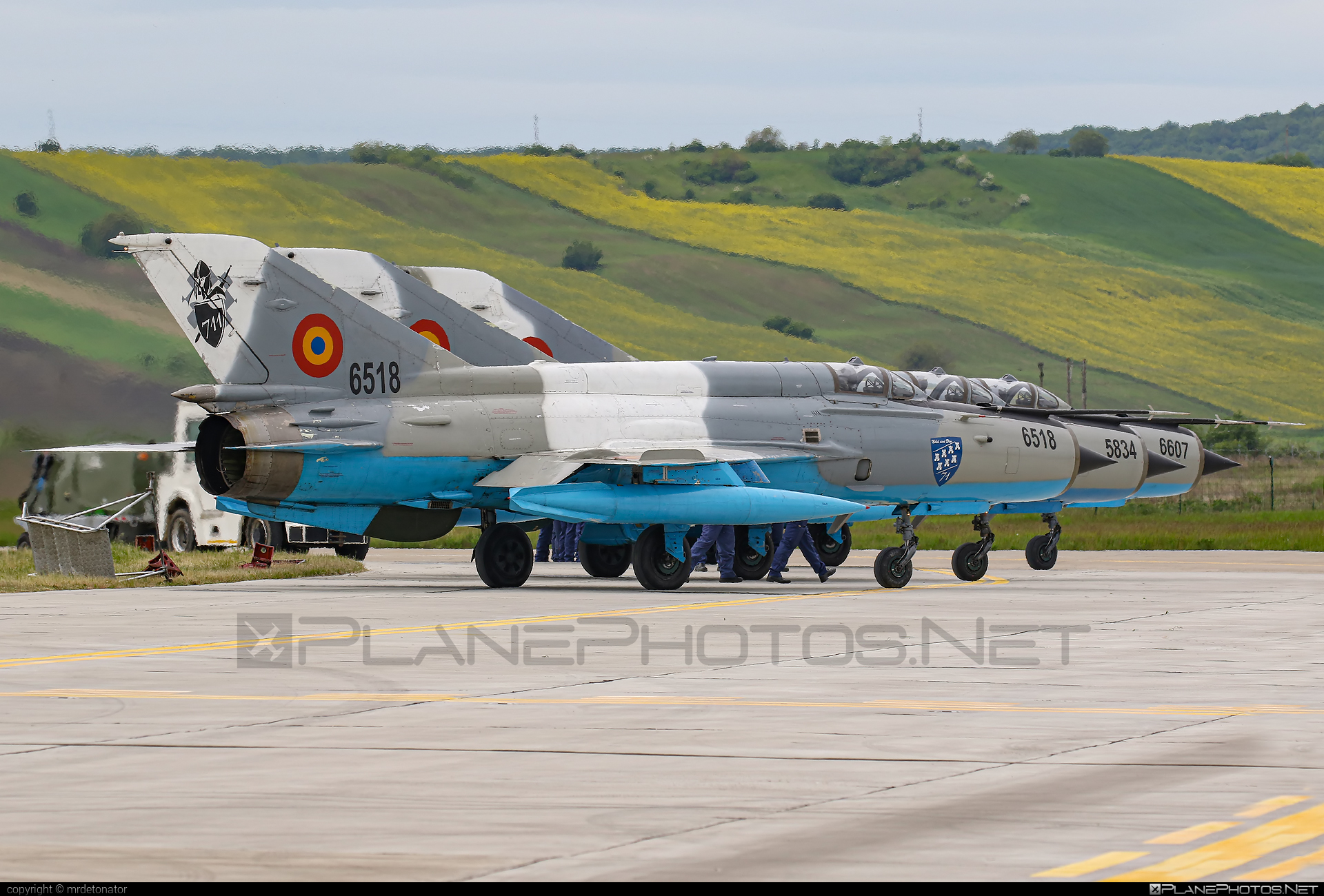 6518 - Mikoyan-Gurevich MiG-21MF operated by Forţele Aeriene
