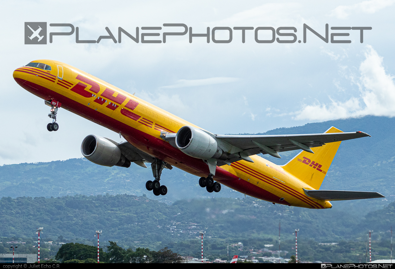 Boeing 757-200PCF - HP-1810DAE operated by DHL Aero Expreso #b757 #b757200pcf #b757pcf #boeing #boeing757 #boeing757200pcf #boeing757pcf #dhl #dhlaeroexpreso