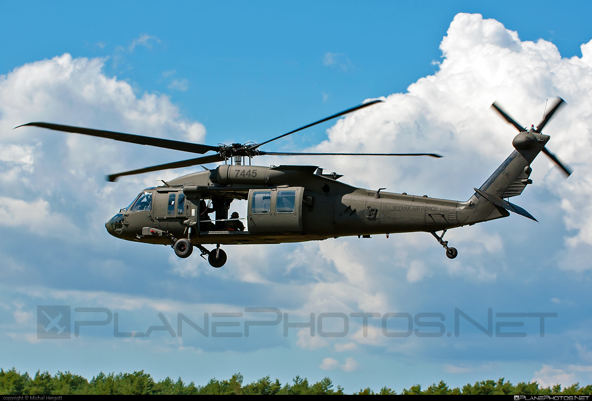 Sikorsky UH-60M Black Hawk - 7445 operated by Vzdušné sily OS SR (Slovak Air Force) #blackhawk #sikorsky #slovakairforce #uh60 #uh60blackhawk #uh60m #vzdusnesilyossr