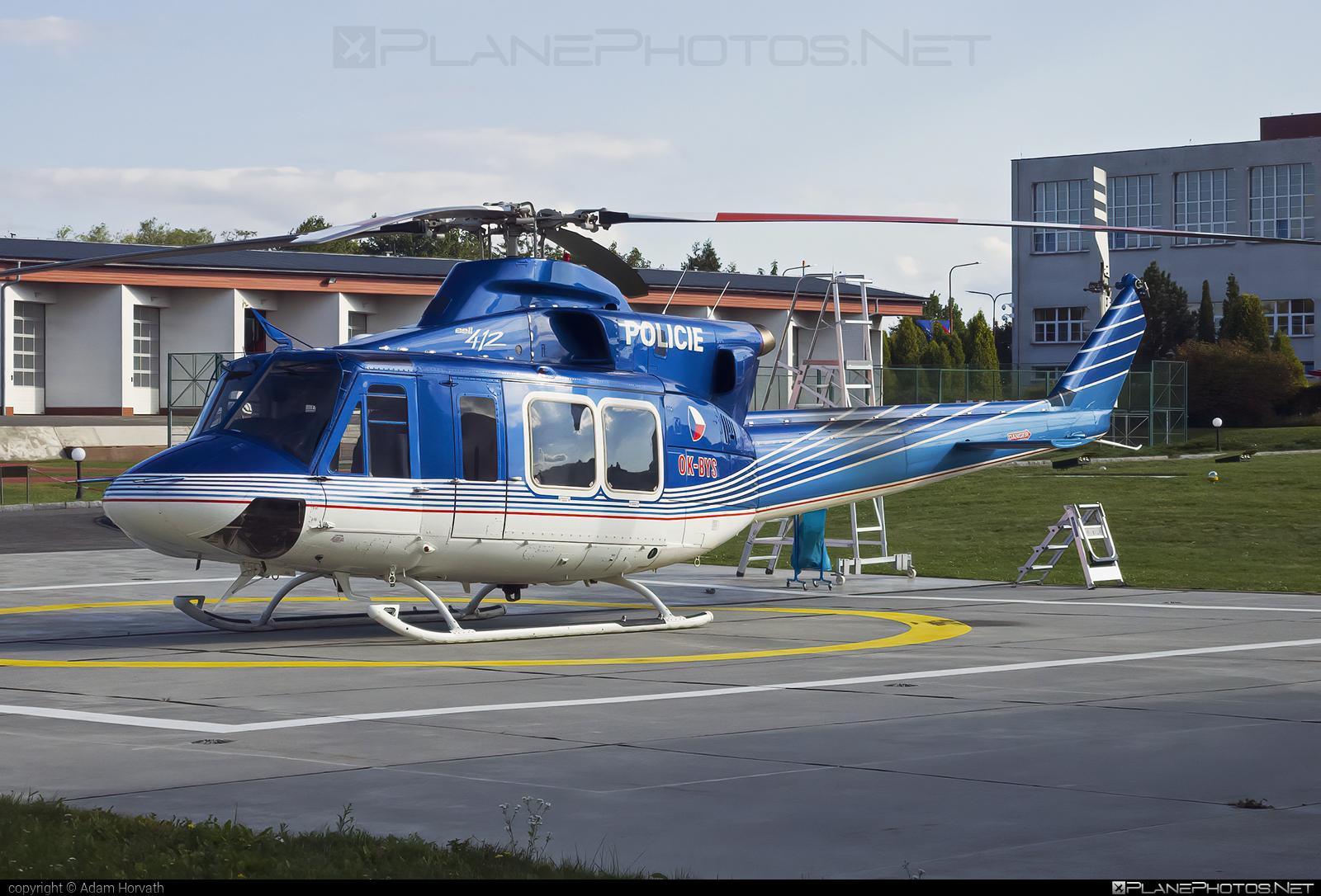 Bell 412EP - OK-BYS operated by Policie ČR (Czech Police) #bell #bell412 #bell412ep #bellhelicopters #czechpolice #policiecr