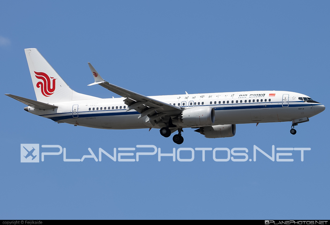 Boeing 737-8 MAX - B-1397 operated by Air China #airchina #b737 #b737max #boeing #boeing737