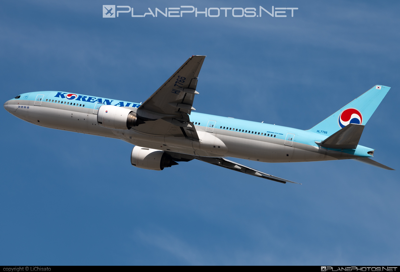 Boeing 777-200 - HL7766 operated by Korean Air #b777 #boeing #boeing777 #koreanair #tripleseven