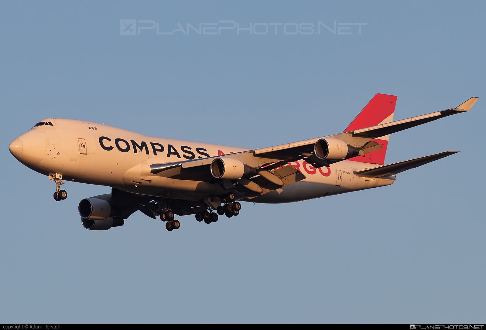 Boeing 747-400F - LZ-CJA operated by Compass Cargo Airlines #b747 #boeing #boeing747 #compassCargoAirlines #jumbo