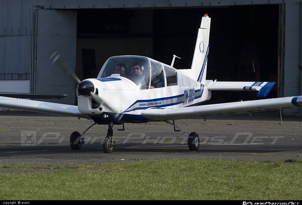 Zlin Z-43 - OM-DOS operated by Aeroklub Spišská Nová Ves #z43 #zlin #zlin43