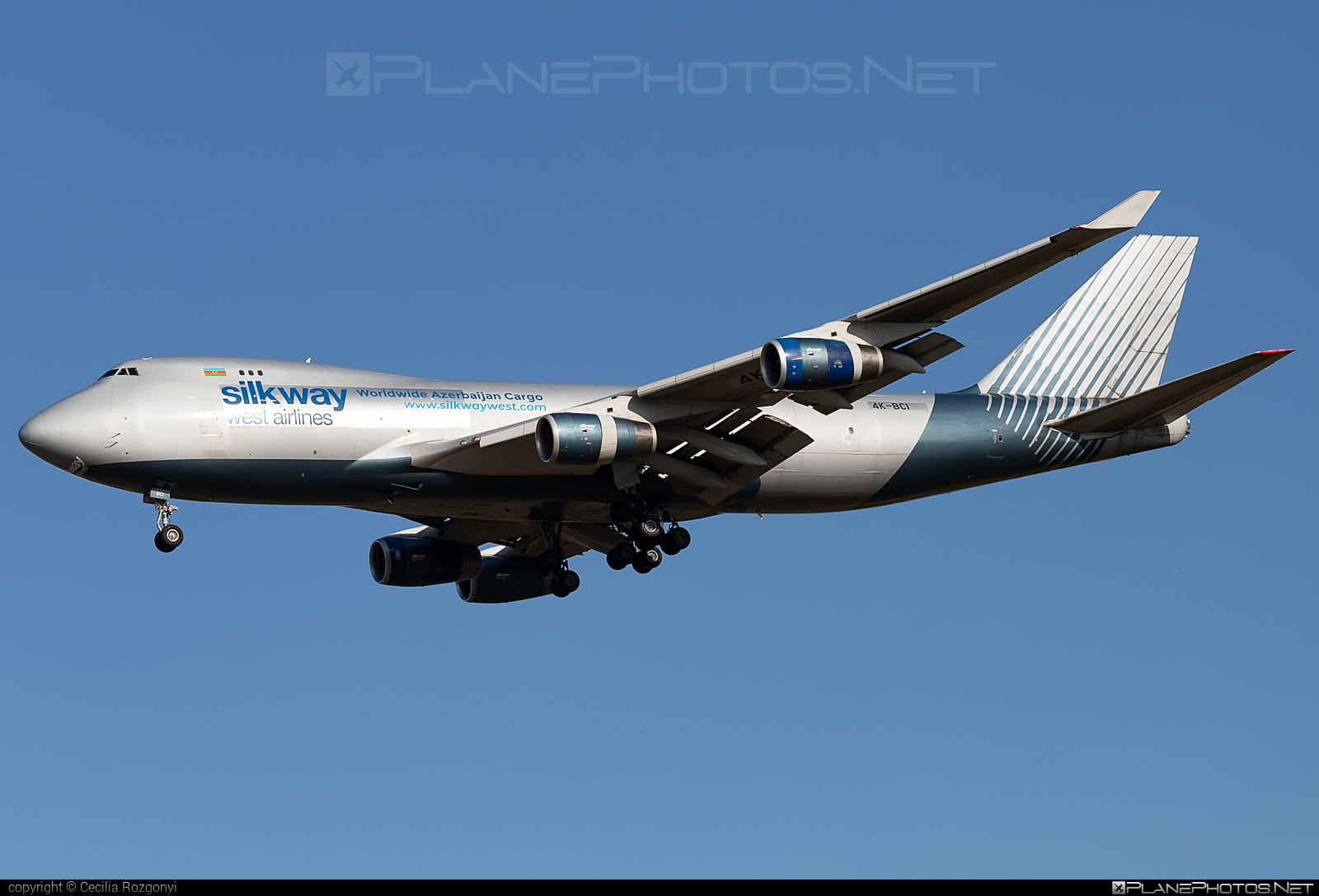 Boeing 747-400F - 4K-BCI operated by Silk Way Airlines #b747 #boeing #boeing747 #jumbo #silkwayairlines