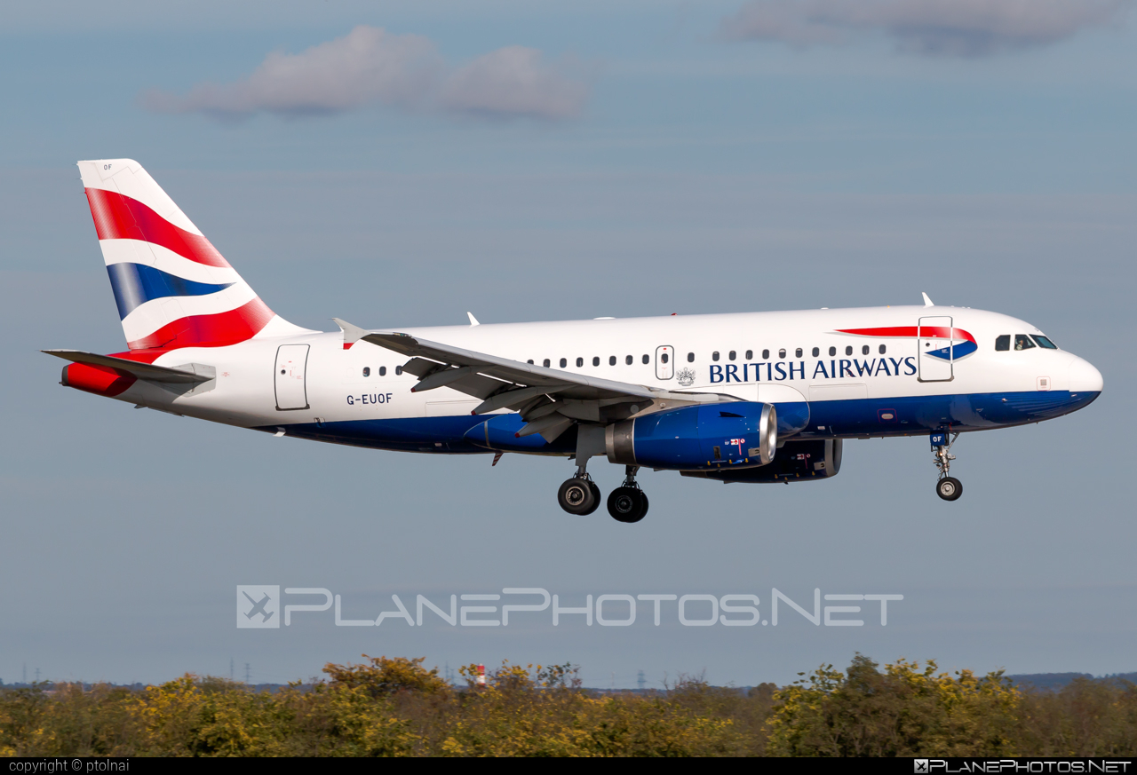 Airbus A319-131 - G-EUOF operated by British Airways #a319 #a320family #airbus #airbus319 #britishairways