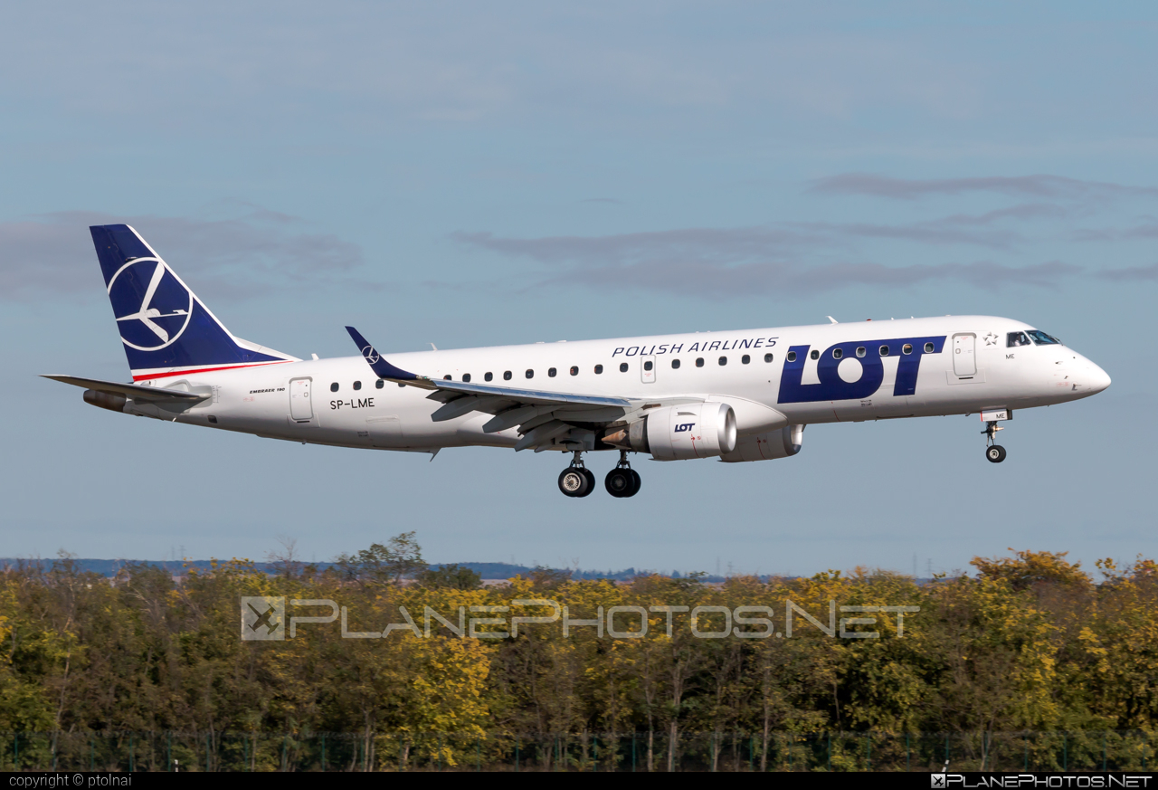Embraer E190IGW (ERJ-190-100IGW) - SP-LME operated by LOT Polish Airlines #e190 #e190100 #e190100igw #e190igw #embraer #embraer190 #embraer190100igw #embraer190igw #lot #lotpolishairlines