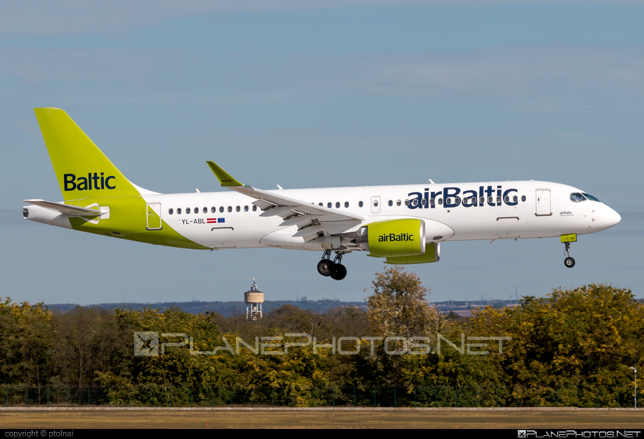 Airbus A220-300 - YL-ABL operated by Air Baltic #a220300 #a220family #airbaltic #airbus #cs300 #cseries #cseries300