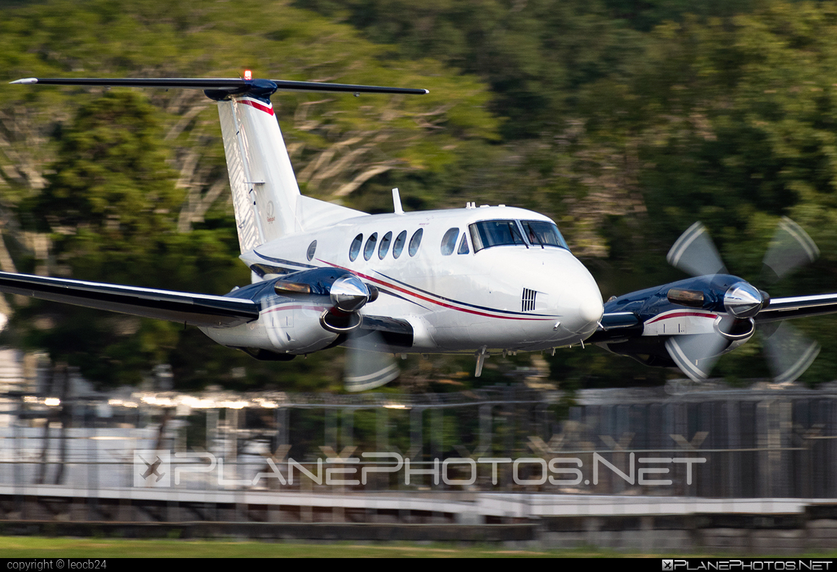 Beechcraft 200 King Air - TI-TCT operated by Private operator #beechcraft