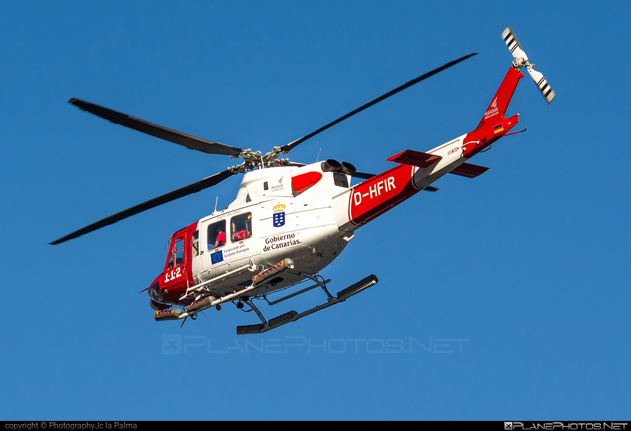 Bell 412 - D-HFIR operated by Pegasus Aviación #bell #bell412 #bellhelicopters #pegasusAeroGroup #pegasusAviacion