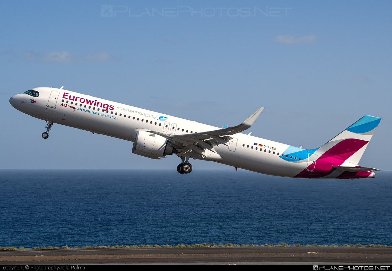 Airbus A321-251NX - D-AEEC operated by Eurowings #a320family #a321 #a321neo #airbus #airbus321 #airbus321lr #eurowings