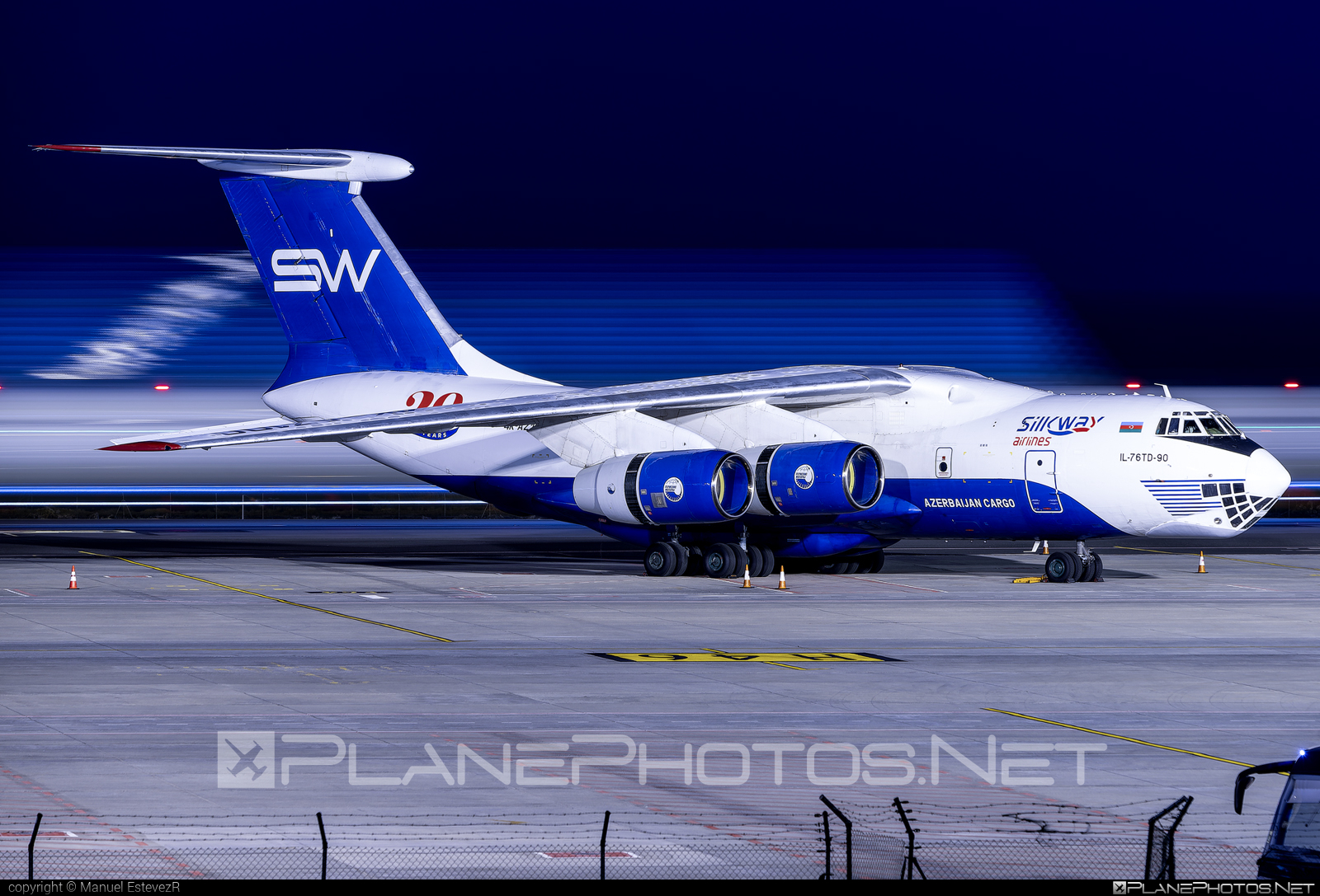 4K-AZ100 - Ilyushin Il-76TD-90 operated by Silk Way Airlines taken