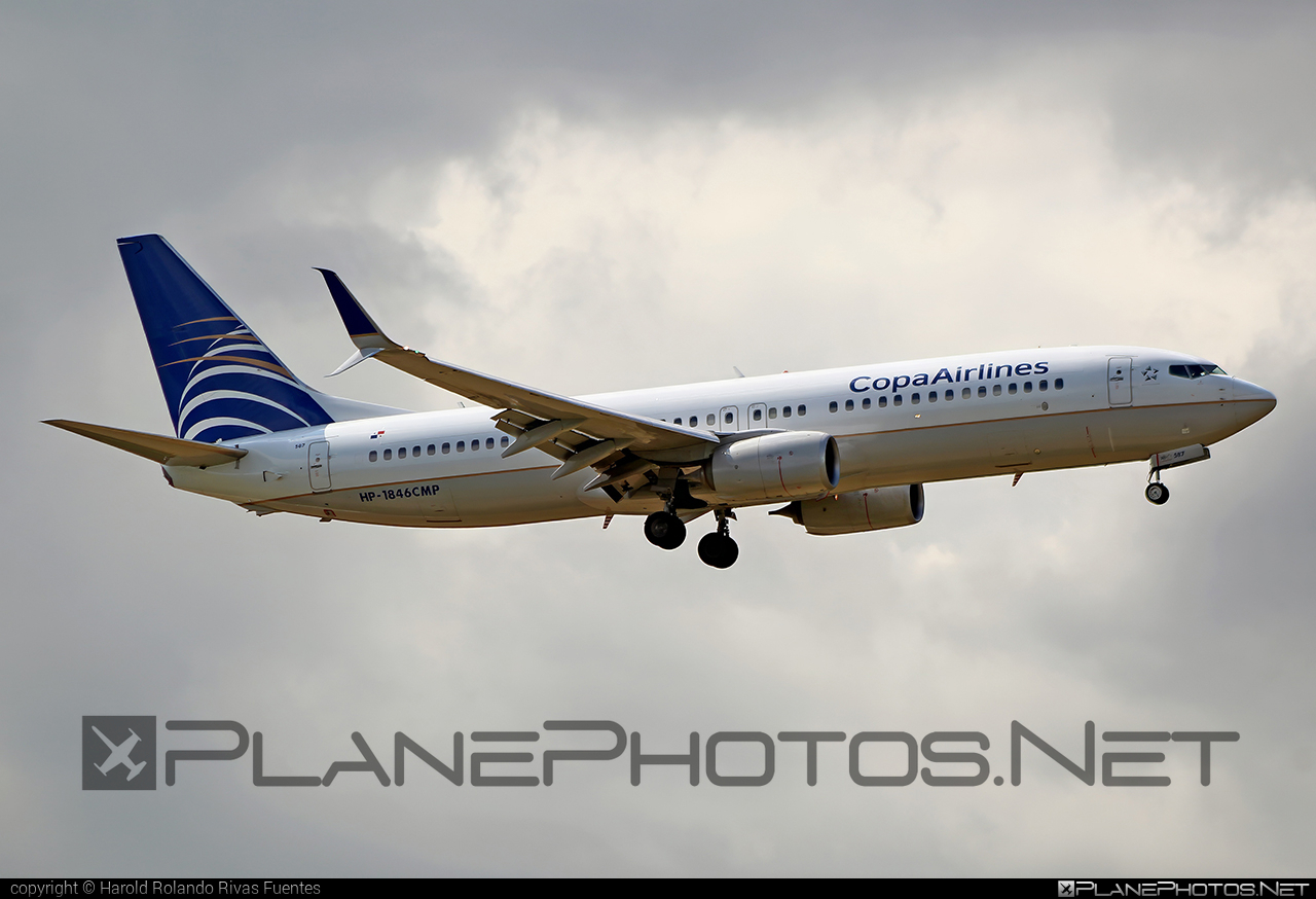 Boeing 737-800 - HP-1846CMP operated by Copa Airlines #b737 #b737nextgen #b737ng #boeing #boeing737