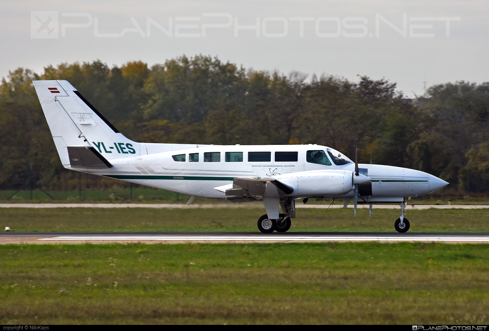 Cessna 404 Titan Courier - YL-IES operated by Institute for Environmental Solutions #cessna #instituteforenvironmentalsolutions