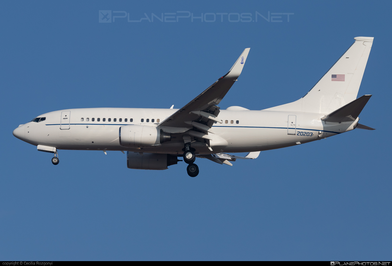 Boeing C-40C - 02-0203 operated by US Air Force (USAF) #b737 #boeing #boeingc40 #boeingc40c #c40 #c40c #usaf #usairforce