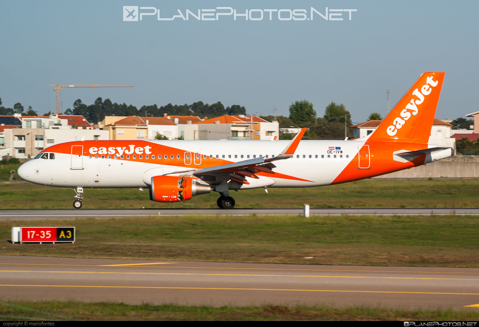 Airbus A320-214 - OE-IVW operated by easyJet Europe #a320 #a320family #airbus #airbus320 #easyjet #easyjeteurope