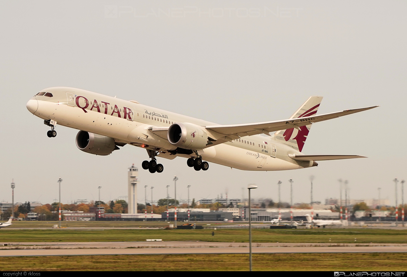 Boeing 787-9 Dreamliner - A7-BHC operated by Qatar Airways #b787 #boeing #boeing787 #dreamliner #qatarairways