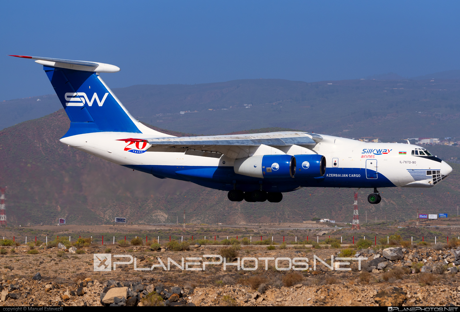 Ilyushin Il-76TD-90 - 4K-AZ100 operated by Silk Way Airlines #il76 #il76td90 #ilyushin #silkwayairlines