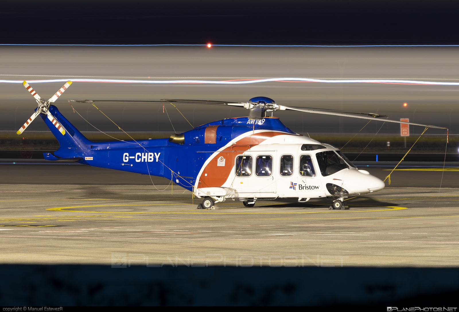 AgustaWestland AW139 - G-CHBY operated by Bristow Helicopters #agustaWestland