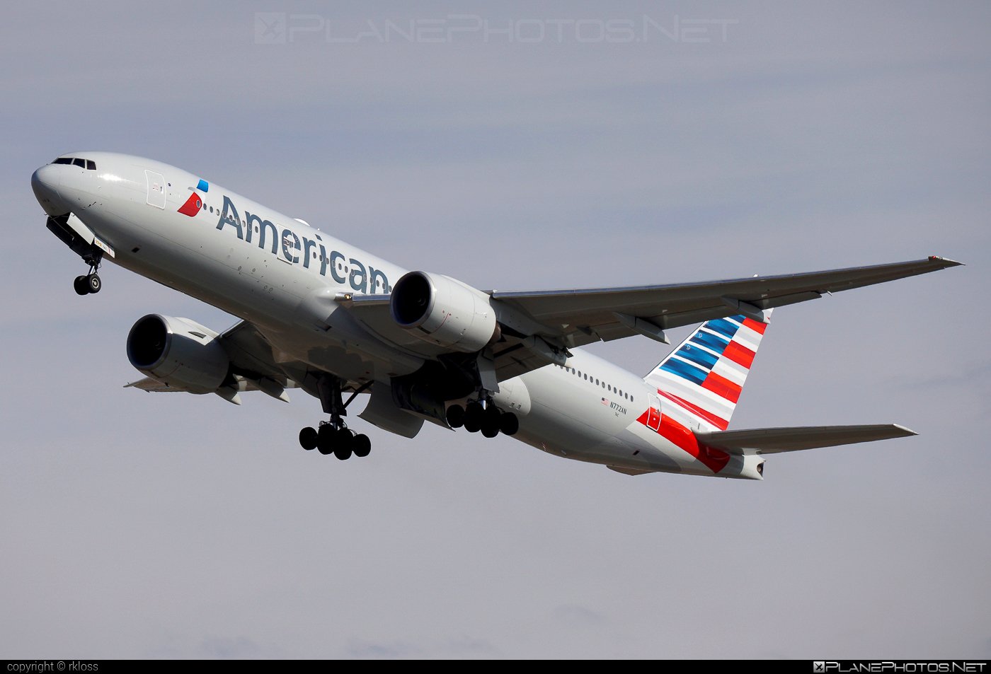 Boeing 777-200ER - N772AN operated by American Airlines #americanairlines #b777 #b777er #boeing #boeing777 #tripleseven
