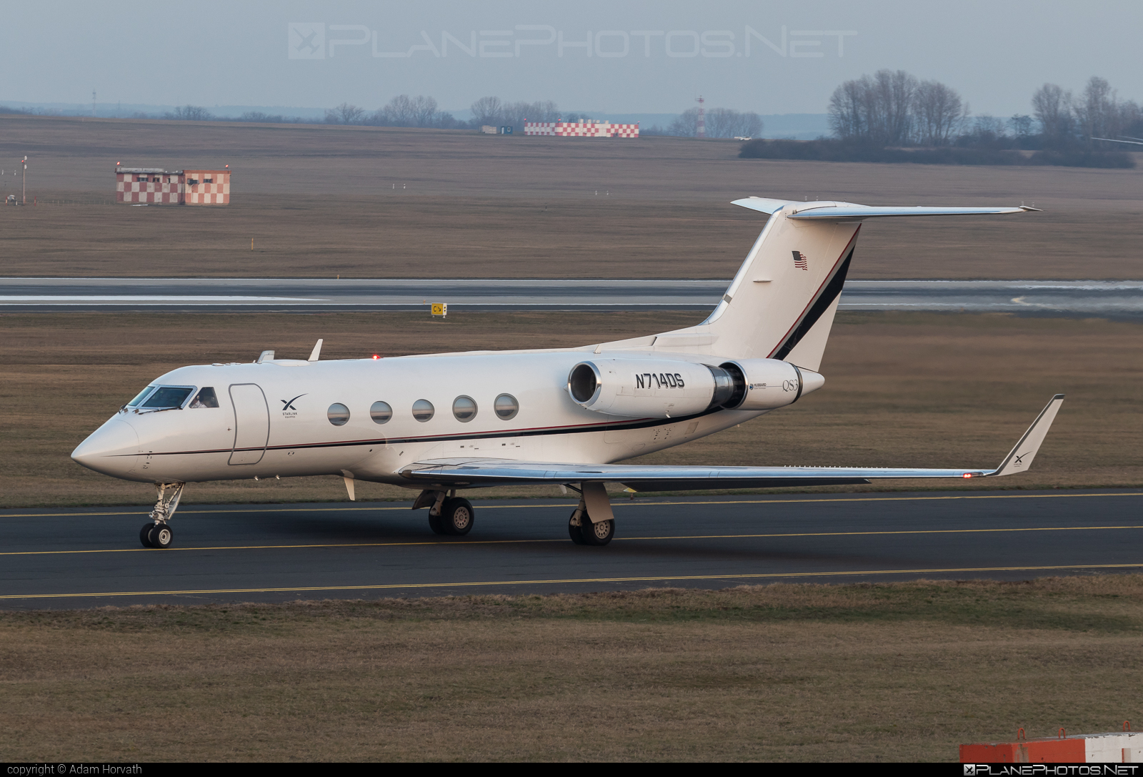 N714DS - Gulfstream C-20A operated by Phoenix Air taken by Adam
