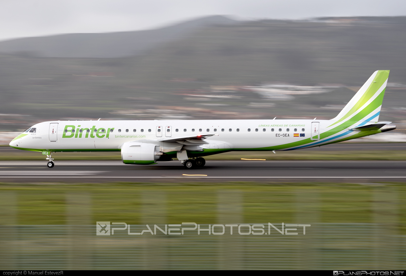Embraer E195-E2 (ERJ-190-400STD) - EC-OEA operated by Binter Canarias #BinterCanarias #e195 #e195e2 #embraer #embraer190400 #embraer190400std #embraer195 #embraer195e2 #erj190400 #erj190400std