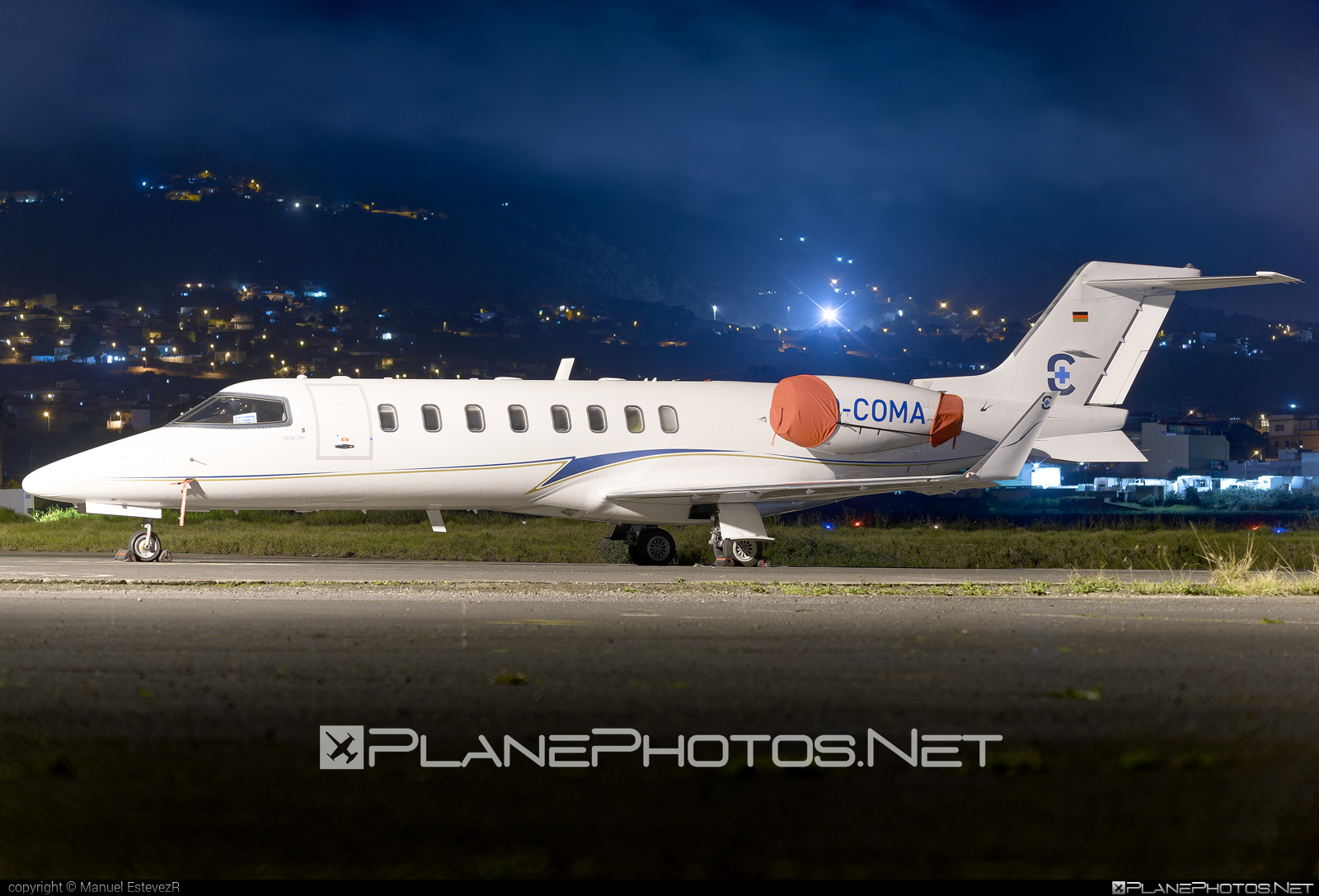 Bombardier Learjet 45 - D-COMA operated by Private operator #bombardier #learjet #learjet45
