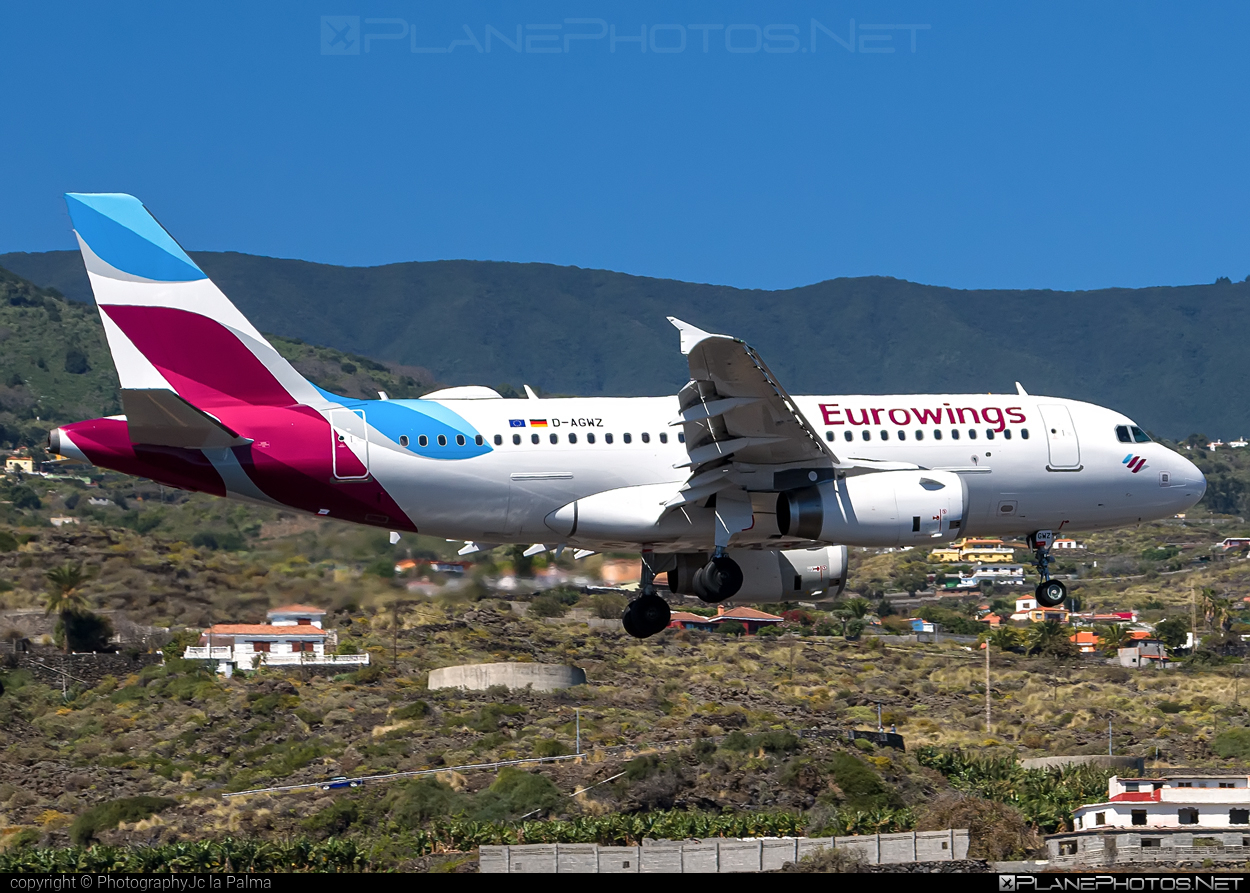 Airbus A319-132 - D-AGWZ operated by Eurowings #a319 #a320family #airbus #airbus319 #eurowings