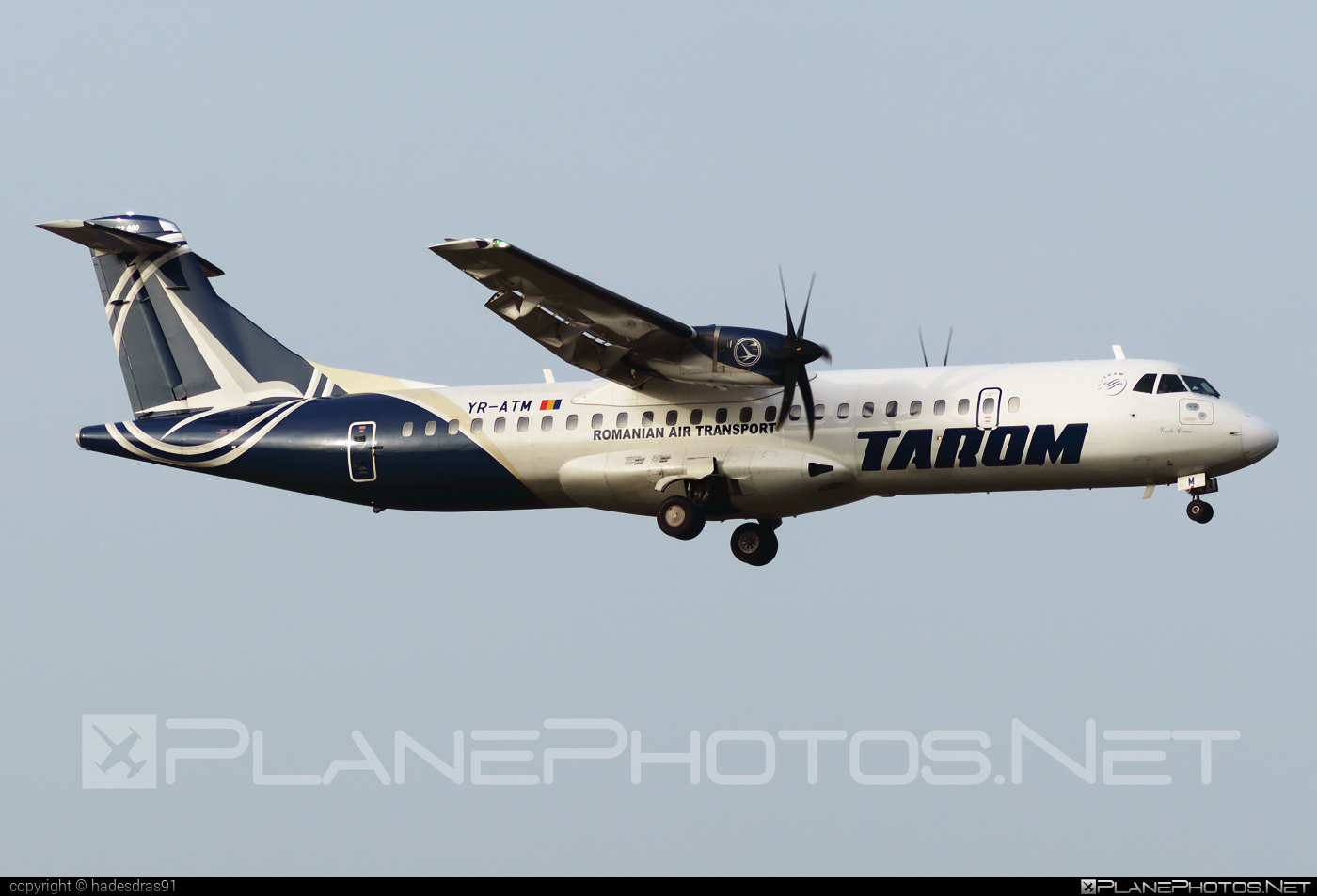 ATR 72-600 - YR-ATM operated by Tarom #atr #atr72 #atr72600