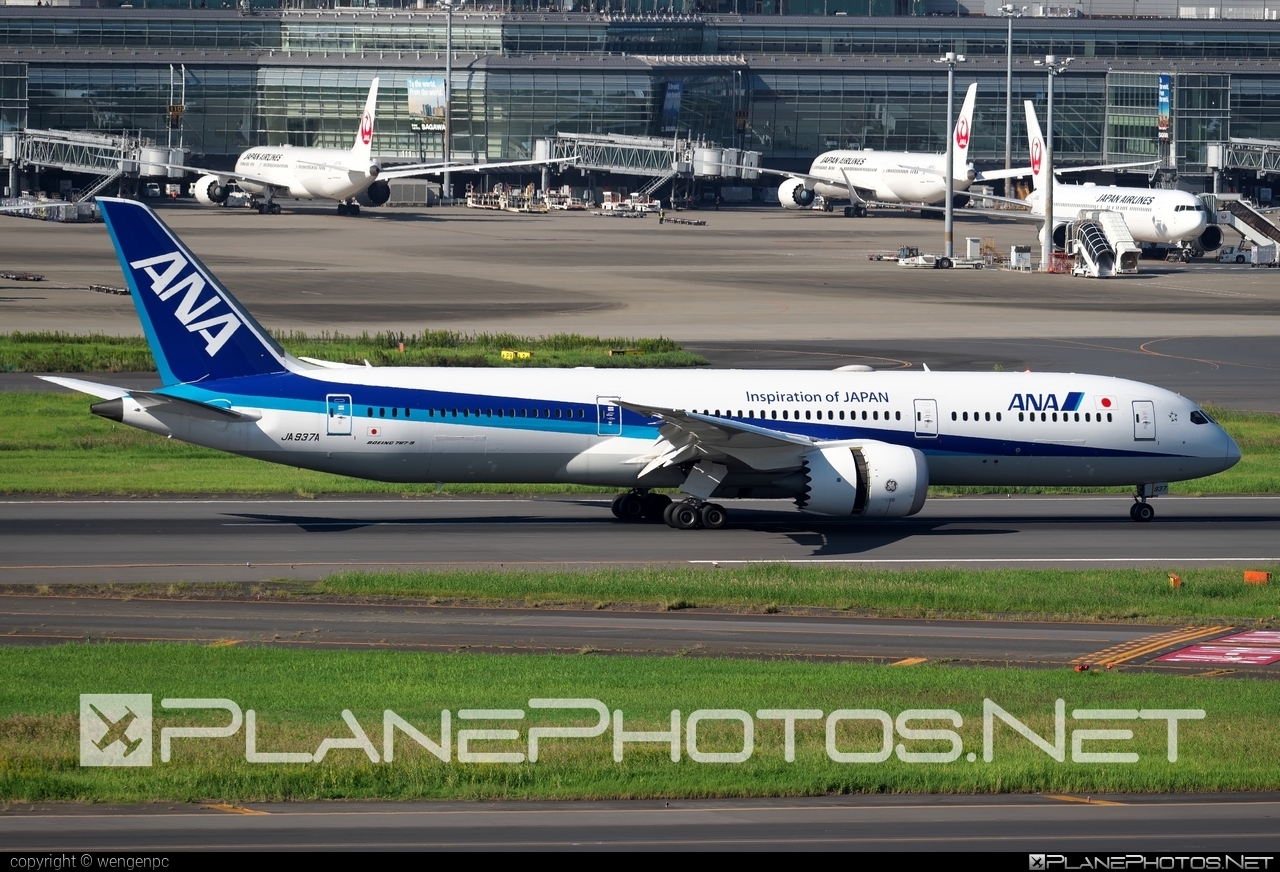 JA937A - Boeing 787-9 Dreamliner operated by All Nippon Airways