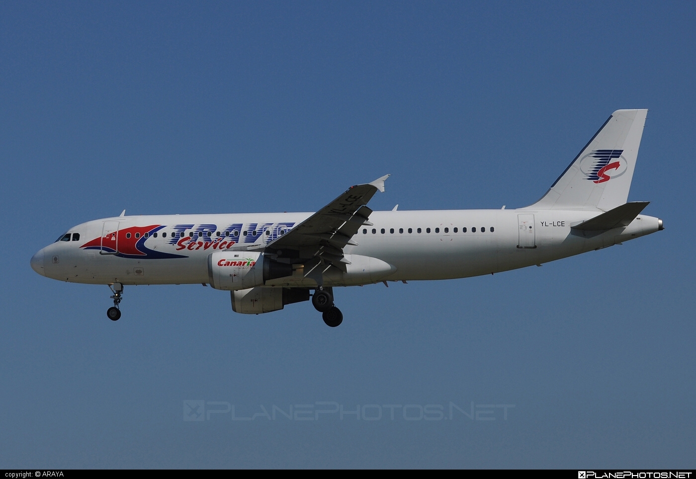 Airbus A320-211 - YL-LCE operated by Travel Service #a320 #a320family #airbus #airbus320 #travelservice