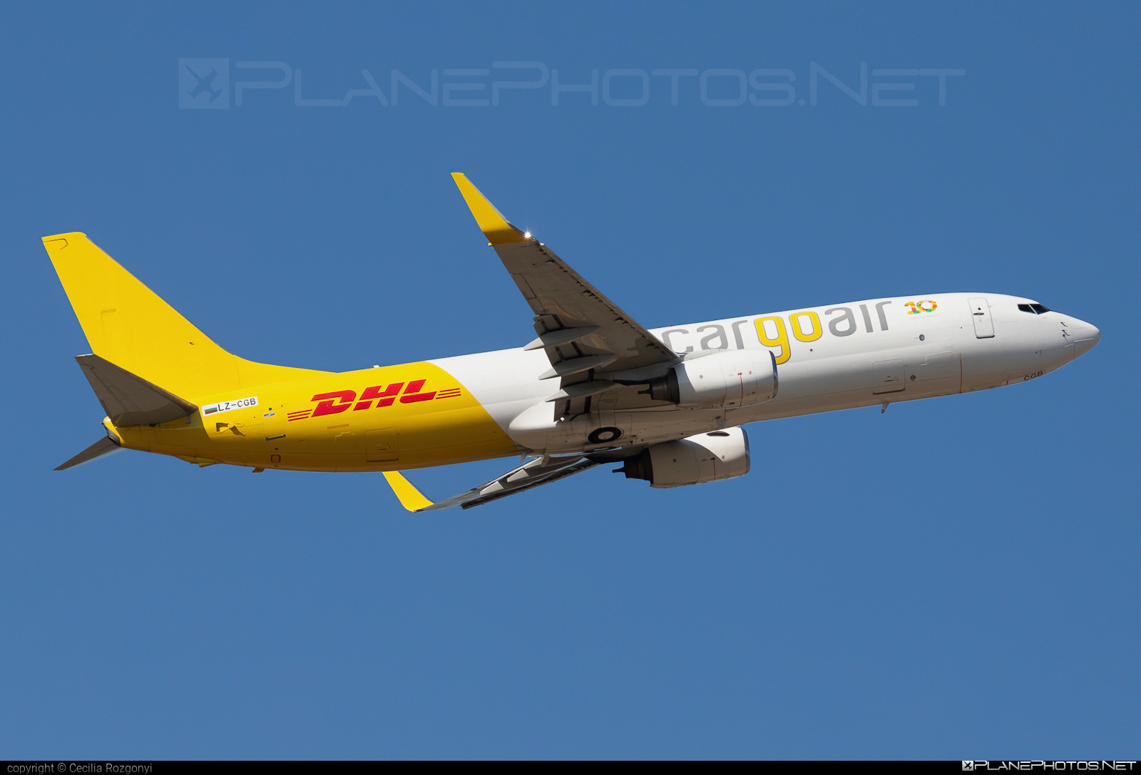 LZ-CGB - Boeing 737-800SF operated by Cargo Air taken by Cecilia