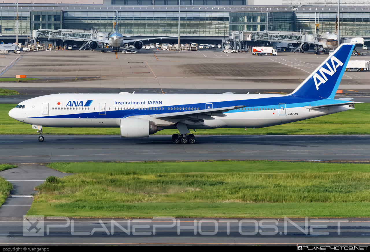 JA741A - Boeing 777-200ER operated by All Nippon Airways (ANA