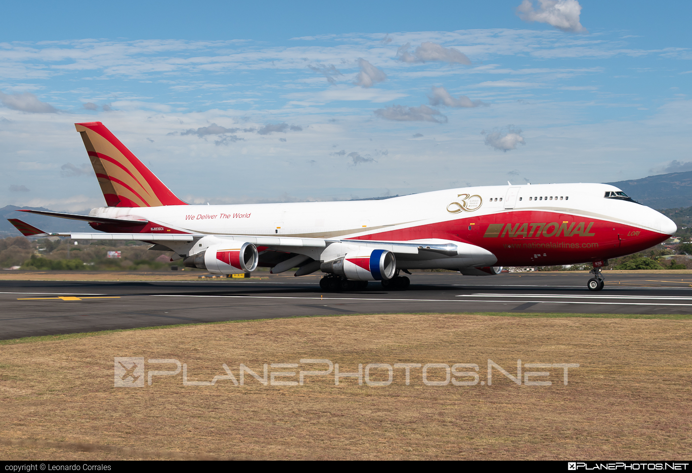 N936CA - Boeing 747-400BCF operated by National Airlines taken by