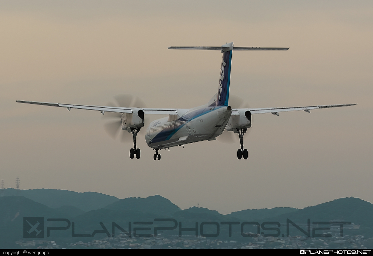JA463A - Bombardier DHC-8-Q402 Dash 8 operated by All Nippon
