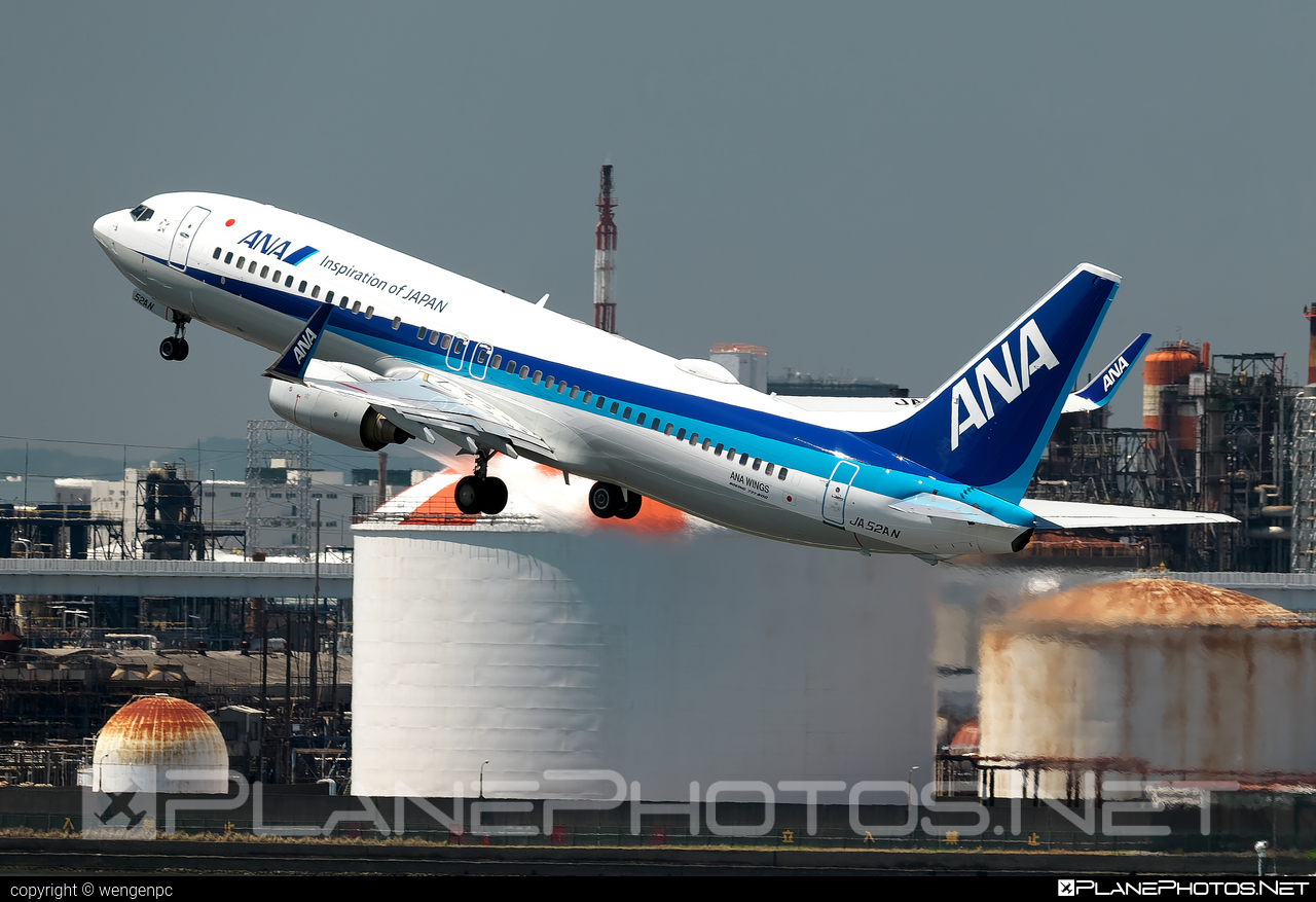 JA52AN - Boeing 737-800 operated by All Nippon Airways (ANA) taken