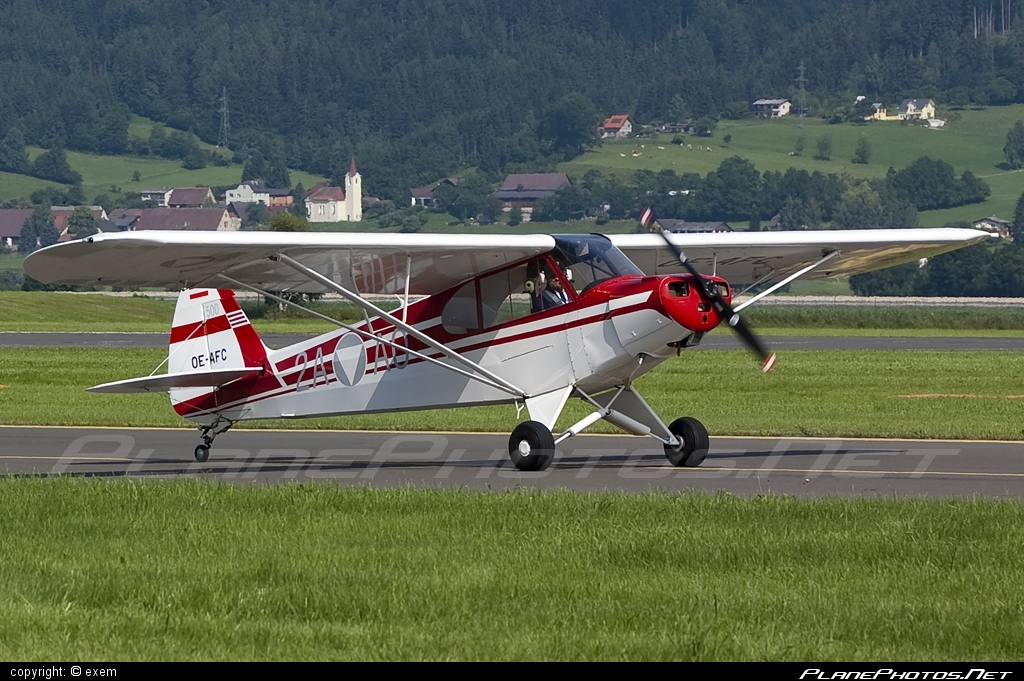 Piper PA-18-95 Super Cub - OE-AFC operated by Private operator #airpower #airpower2009 #piper