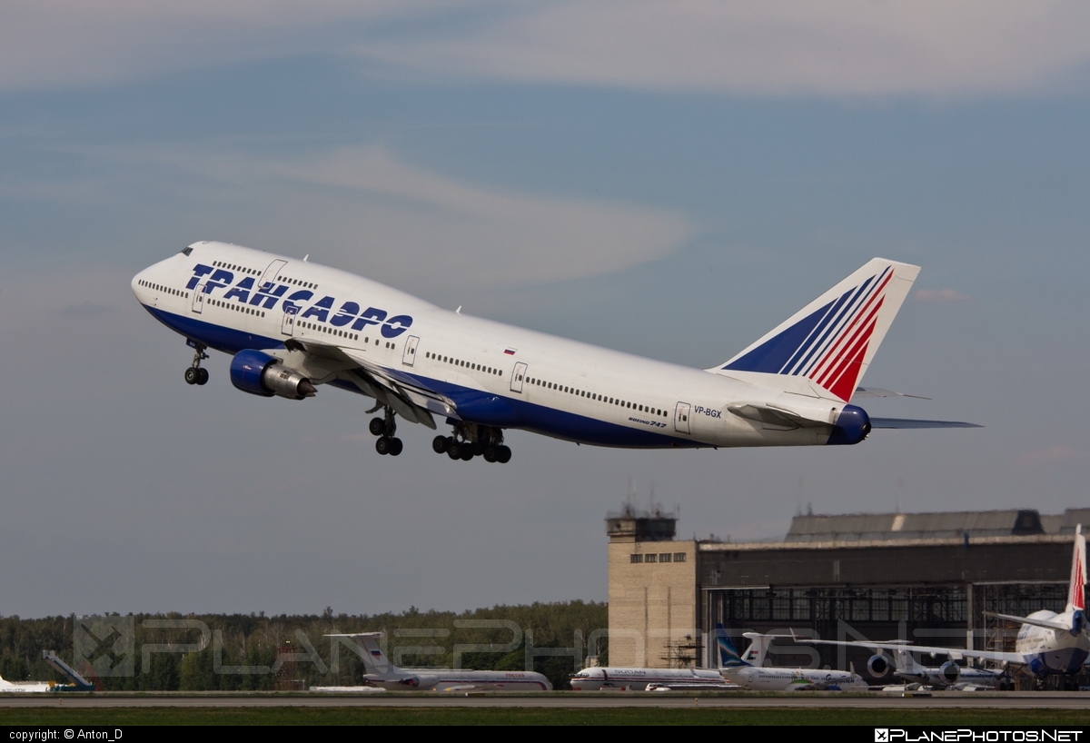 Boeing 747-300 - VP-BGX operated by Transaero Airlines #b747 #boeing #boeing747 #jumbo #transaero #transaeroairlines