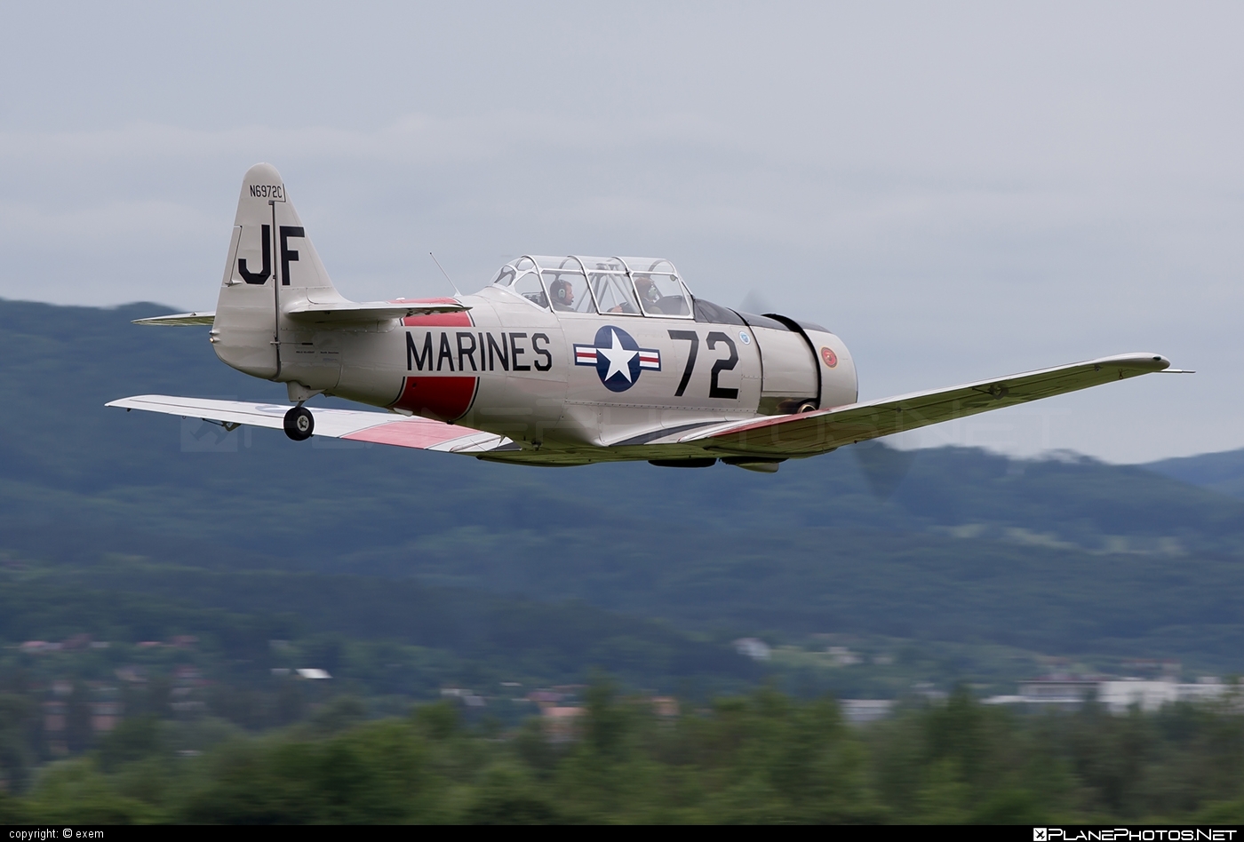 North American SNJ-5 Texan - N6972C operated by Private operator #northamerican