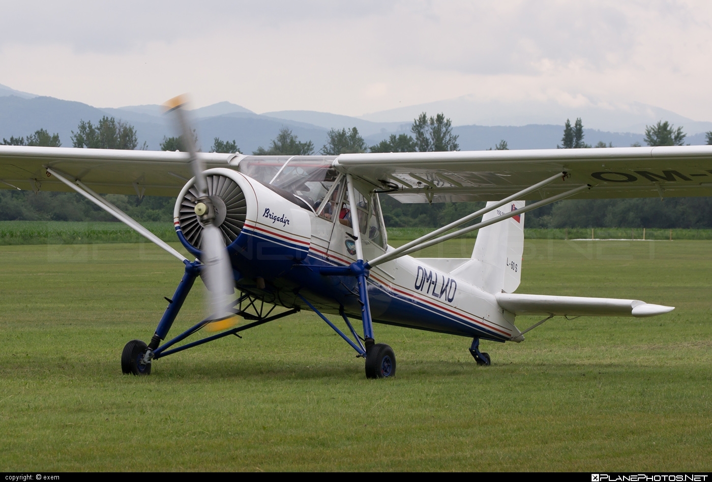 Aero L-60S Brigadýr - OM-LKO operated by Aeroklub Dubnica nad Váhom #aero #aeroklubdubnica