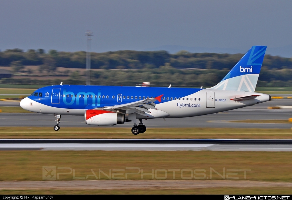 Airbus A319-131 - G-DBCF operated by bmi British Midland #a319 #a320family #airbus #airbus319
