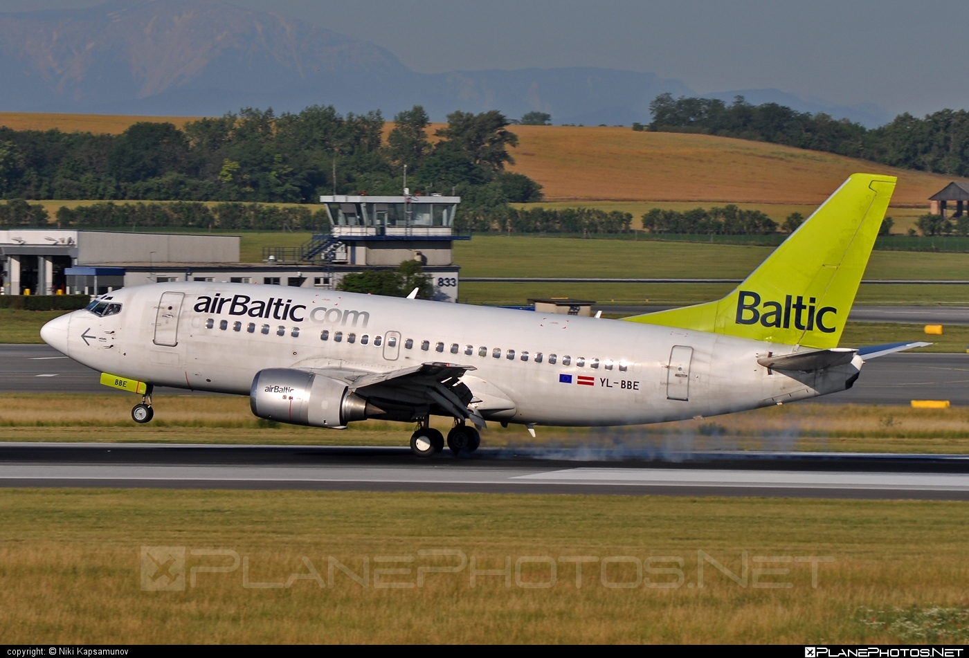 Boeing 737-500 - YL-BBE operated by Air Baltic #airbaltic #b737 #boeing #boeing737