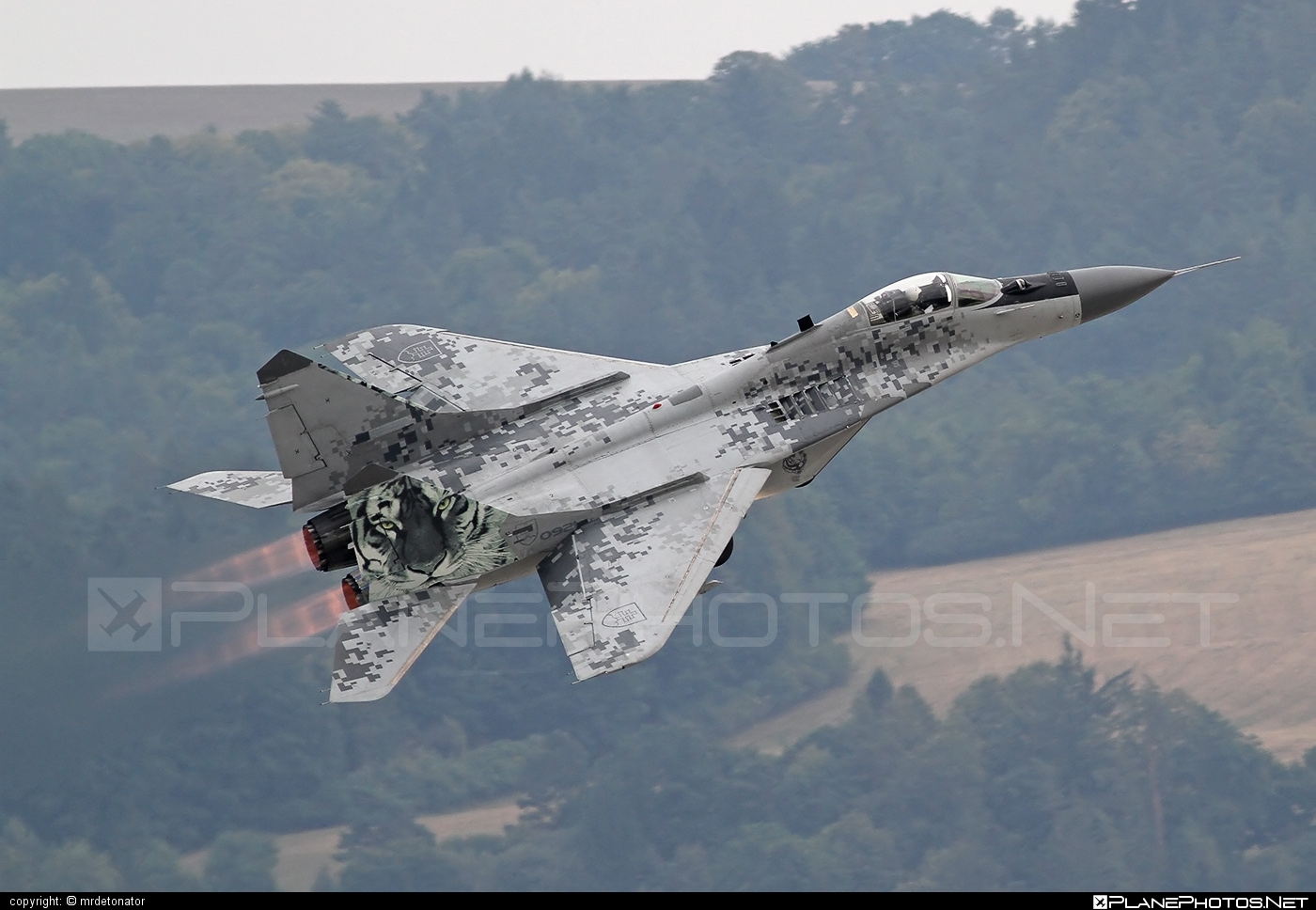 Mikoyan-Gurevich MiG-29AS - 0921 operated by Vzdušné sily OS SR (Slovak Air Force) #mig #mig29 #mig29as #mikoyangurevich #slovakairforce #vzdusnesilyossr