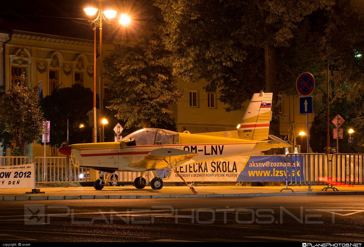 Zlin Z-142 - OM-LNV operated by Aeroklub Spišská Nová Ves #z142 #zlin #zlin142
