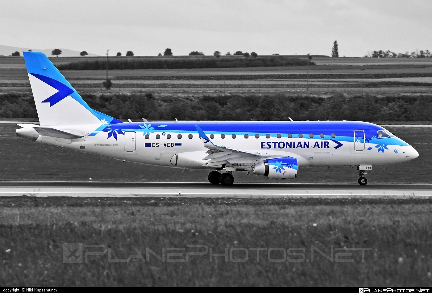 Embraer E170LR (ERJ-170-100LR) - ES-AEB operated by Estonian Air #e170 #embraer #embraer170 #embraer170lr #erj170 #erj170100 #erj170100lr #erj170lr