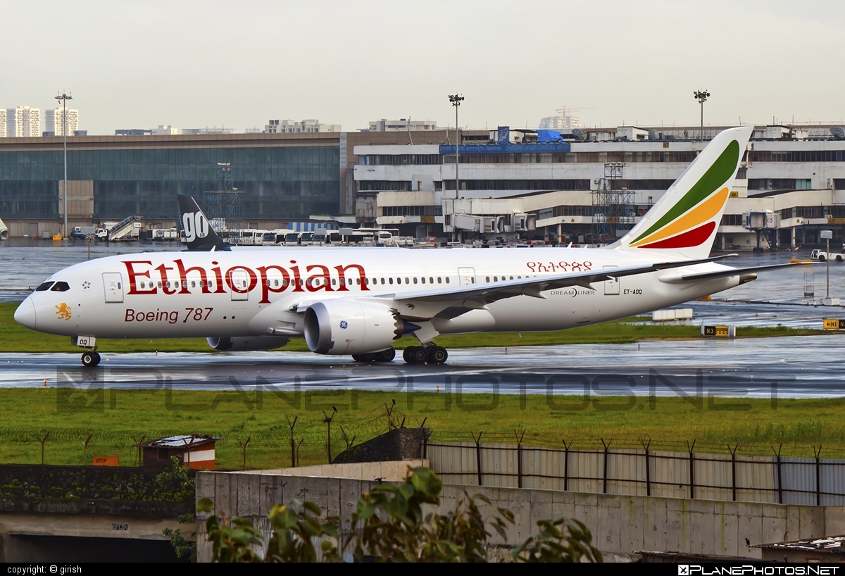Boeing 787-8 Dreamliner - ET-AOQ operated by Ethiopian Airlines #b787 #boeing #boeing787 #dreamliner #ethiopianairlines