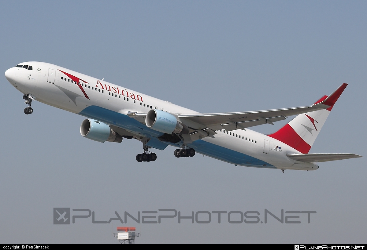 Boeing 767-300ER - OE-LAY operated by Austrian Airlines #austrian #austrianAirlines #b767 #b767er #boeing #boeing767