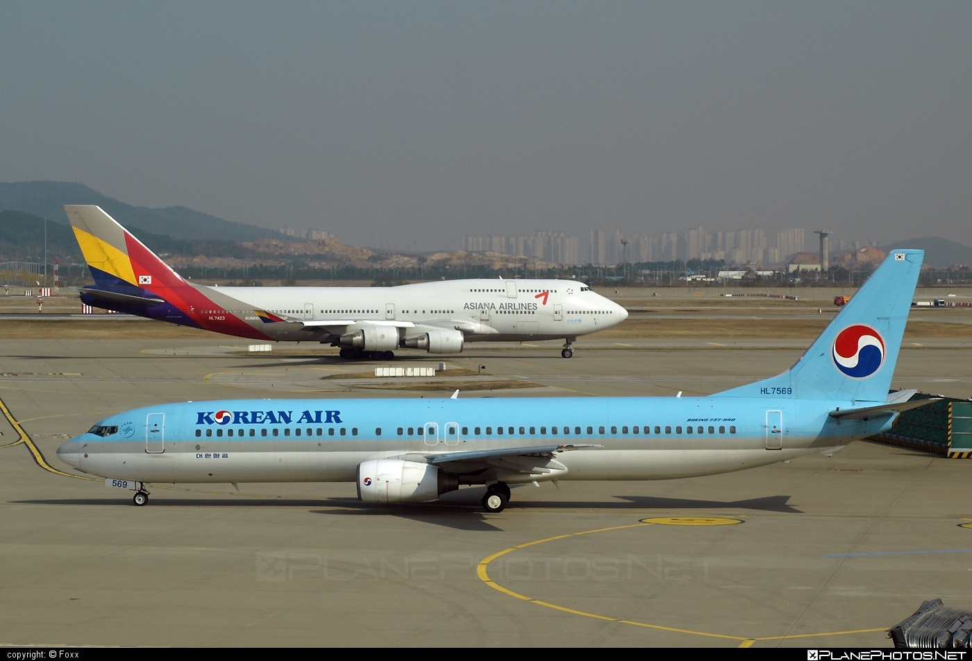 Boeing 737-900 - HL7569 operated by Korean Air #b737 #b737nextgen #b737ng #boeing #boeing737 #koreanair