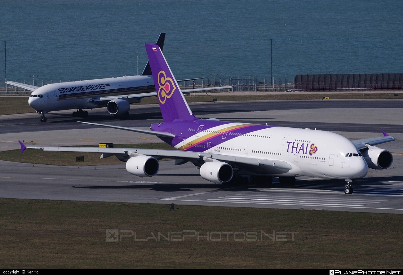 Airbus A380-841 - HS-TUB operated by Thai Airways #a380 #a380family #airbus #airbus380 #thaiairways